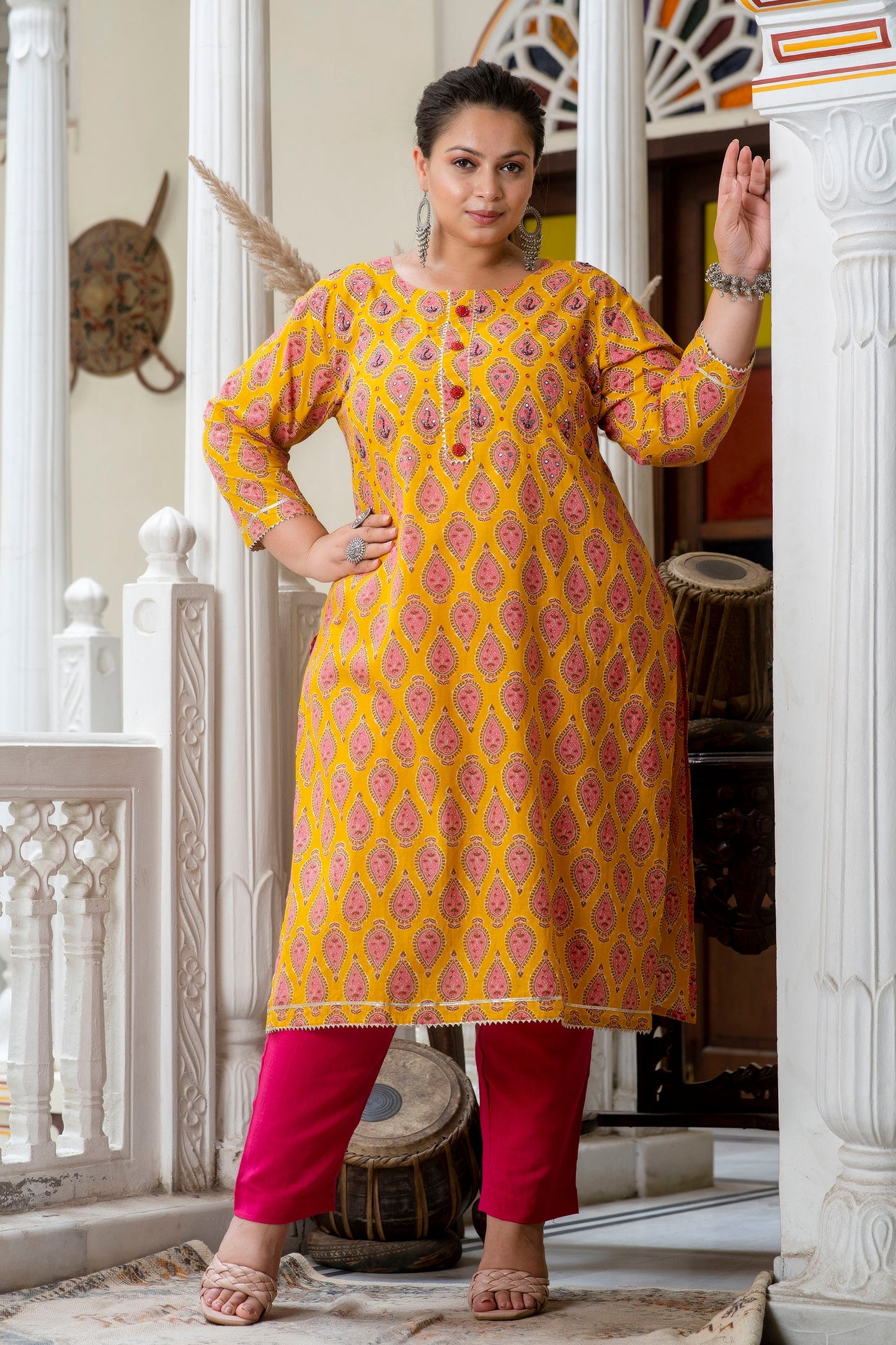 Pure Cotton Straight Kurti For Women