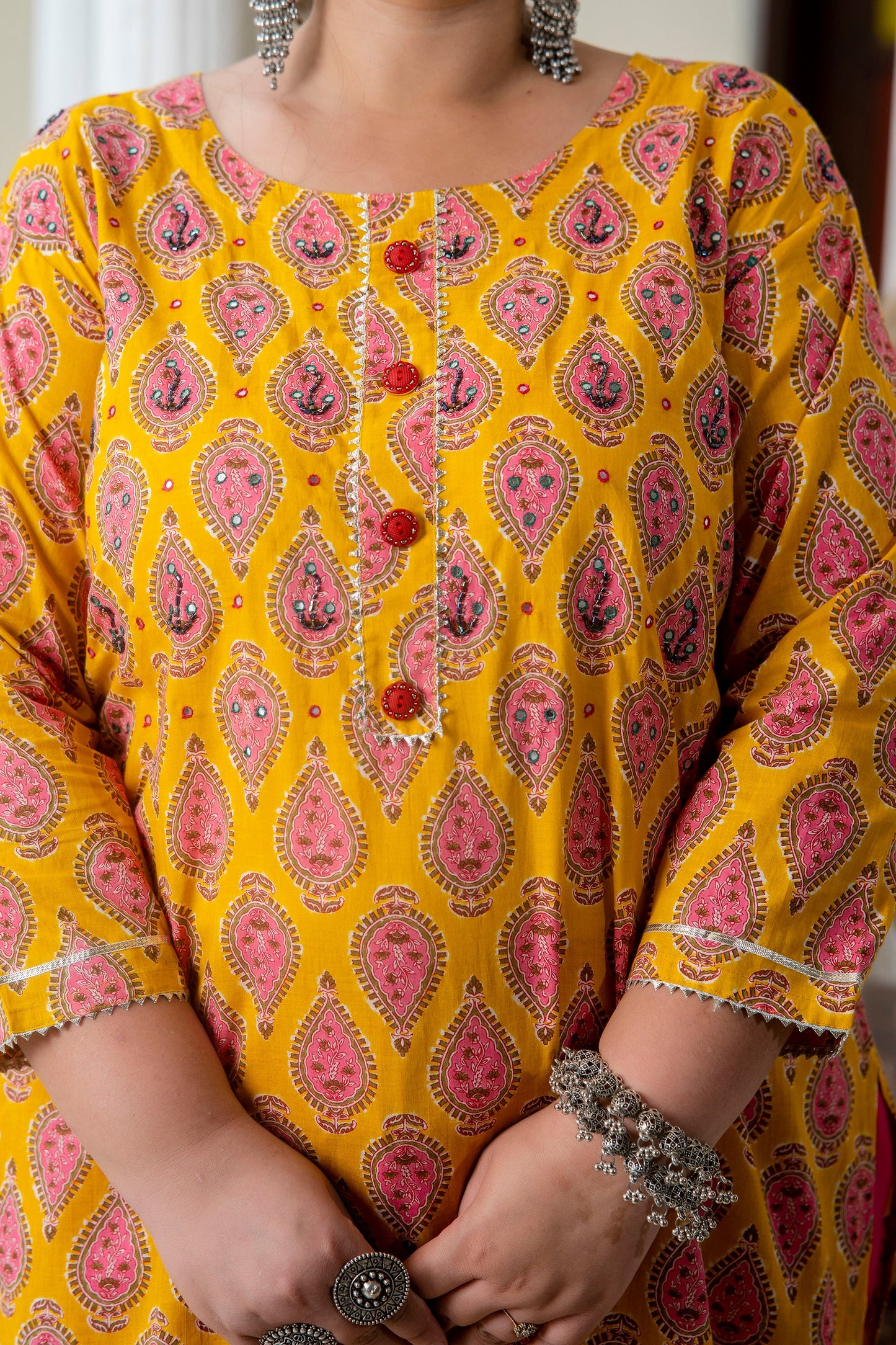 Pure Cotton Straight Kurti For Women