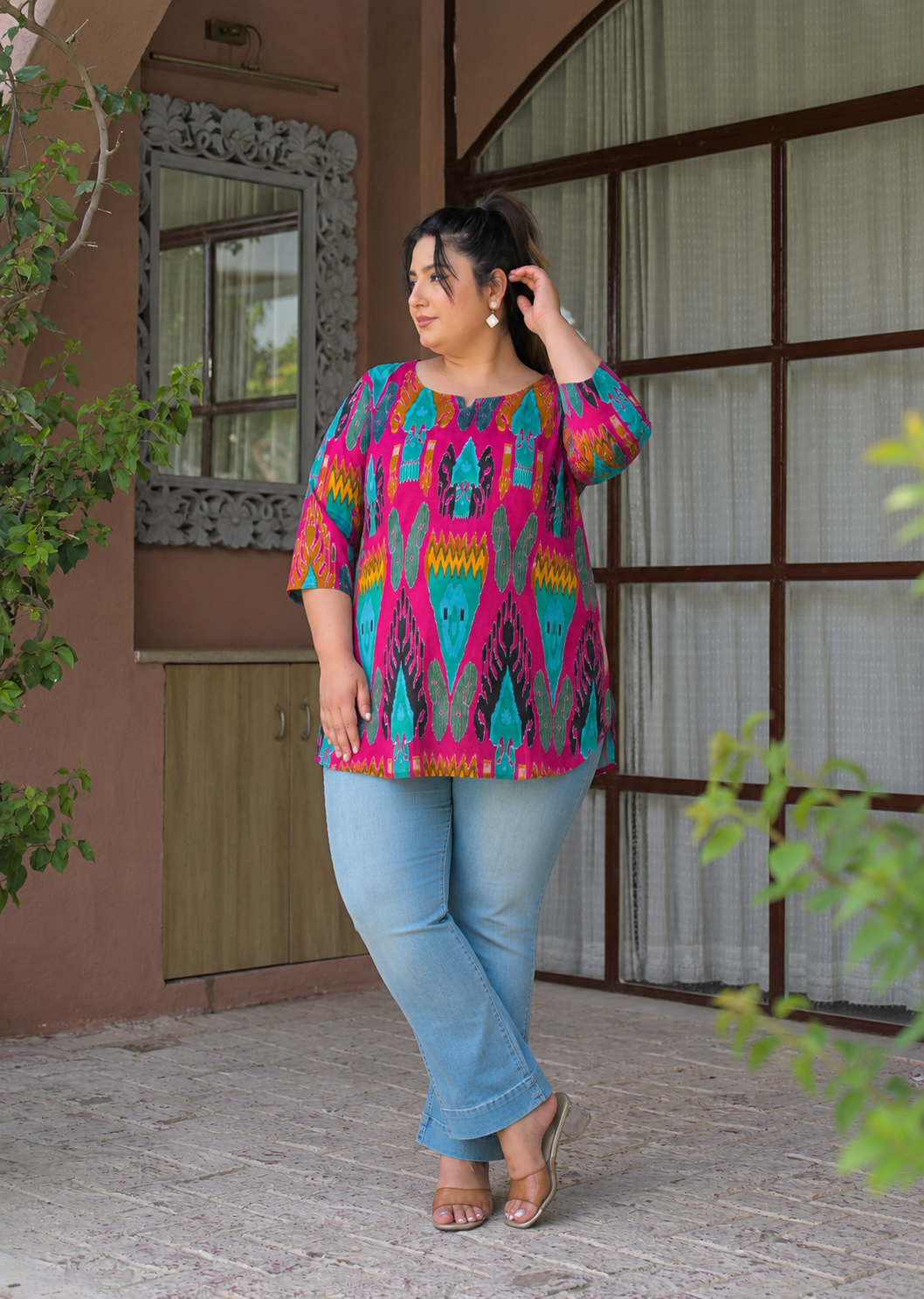 Rani Pure Cotton Printed Top