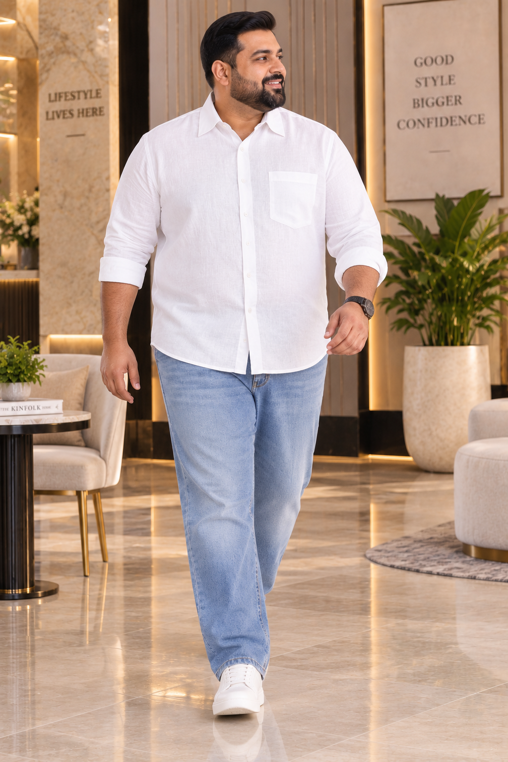 Men's Pure Cotton Linen Solid Casual Shirt